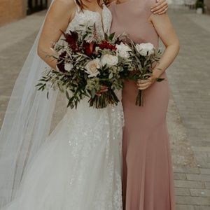 Dusty Rose Bridesmaid Dress - Azazie Meara